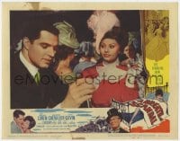 8d281 BREATH OF SCANDAL LC #6 1960 close up of sexiest Sophia Loren & John Gavin at party!