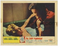 8d299 BY LOVE POSSESSED LC #1 1961 romantic close up of sexy Lana Turner, Efrem Zimbalist Jr.!