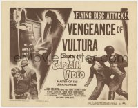 8d028 CAPTAIN VIDEO: MASTER OF THE STRATOSPHERE chapter 14 TC 1951 Vengeance of Vultura, serial!