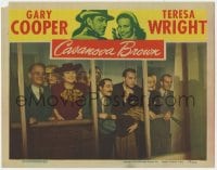 8d311 CASANOVA BROWN LC 1944 Gary Cooper & others looking out window!