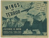 8d047 FLYING G-MEN chapter 9 TC 1939 closing in on spies secretly striking at the nation's defense!
