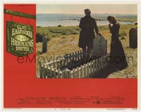 8d533 HIGH PLAINS DRIFTER LC #8 1973 Clint Eastwood standing by grave of director Don Siegel!