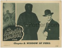 8d578 INVISIBLE MONSTER chapter 8 LC 1950 Manhattan crook murders for millions, Window of Peril!