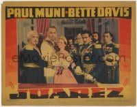 8d594 JUAREZ LC 1939 Bette Davis as Empress Carlotta, Brian Aherne, Gilbert Roland, Crisp, rare!