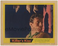 8d608 KILLER'S KISS LC #8 1955 early Stanley Kubrick noir, man with mannequin hands overhead!
