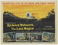 8d093 LAST WAGON TC 1956 Richard Widmark, Delmer Daves, nothing could stop the last wagon!