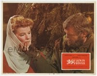 8d634 LION IN WINTER LC #2 1968 Katharine Hepburn, Peter O'Toole as Henry II!