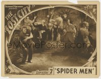 8d650 LOST CITY chapter 7 LC 1935 cool high-voltage jungle sci-fi serial, Spider Men!