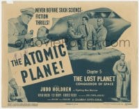 8d102 LOST PLANET chapter 5 TC 1953 Judd Holdren as Fighting Rex Barrow, The Atomic Plane!