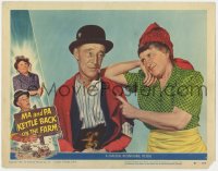 8d660 MA & PA KETTLE BACK ON THE FARM LC #4 1951 great close up of Marjorie Main & Percy Kilbride!