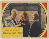 8d663 MADE FOR EACH OTHER LC 1939 close up of Carole Lombard, Lucile Watson & Harry Davenport!