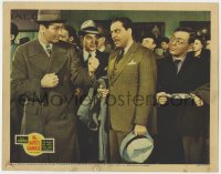 8d697 MR. MOTO'S GAMBLE LC 1938 Peter Lorre watches Slapsie Maxie Rosenbloom, Keye Luke & Huber!