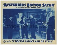 8d709 MYSTERIOUS DOCTOR SATAN chapter 5 LC 1940 funky robot is Doctor Satan's Man of Steel!