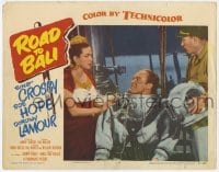 8d792 ROAD TO BALI LC #4 1952 Bob Hope in diving suit between Bing Crosby & sexy Dorothy Lamour!
