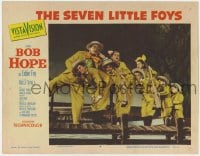 8d822 SEVEN LITTLE FOYS LC #4 1955 great image of Bob Hope performing with his seven children!