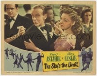 8d837 SKY'S THE LIMIT LC 1943 great close up of Fred Astaire dancing with pretty Joan Leslie!