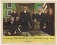 8d858 STORY OF DR. WASSELL LC 1944 Gary Cooper testifying to military men, Cecil B. DeMille!