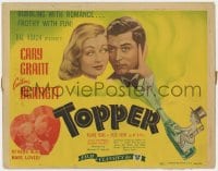 8d178 TOPPER TC R1944 Constance Bennett, Cary Grant, wacky art of cupid on champagne bottle!