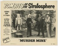 8d996 ZOMBIES OF THE STRATOSPHERE chapter 6 LC 1952 costumed Holdren, robot & 2 others, Murder Mine!