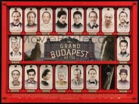 8f848 GRAND BUDAPEST HOTEL DS British quad 2014 Ralph Fiennes, F. Murray Abraham and all top cast!