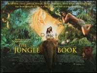 8f866 JUNGLE BOOK DS British quad 1995 Disney, Jason Scott Lee as Mowgli, Rudyard Kipling classic!