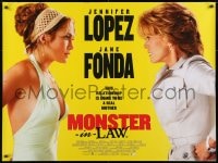 8f895 MONSTER-IN-LAW British quad 2005 sexiest Jennifer Lopez facing off with Jane Fonda!