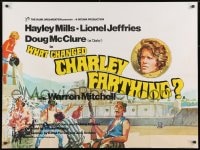 8f991 WHAT CHANGED CHARLEY FARTHING British quad 1974 The Bananas Boat, Hayley Mills!