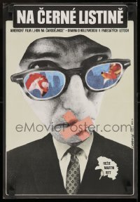 8f240 FRONT Czech 12x17 1978 Woody Allen, Martin Ritt, 1950s Communist Scare blacklist!