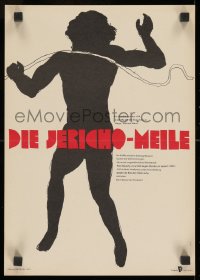 8f573 JERICHO MILE East German 12x16 1982 Strauss, made-for-TV crime movie directed by Michael Mann