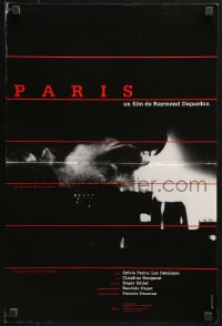 8f353 PARIS French 16x24 1998 Raymond Depardon, Sylvi Peyre, completely different design!
