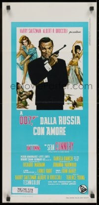 8f665 FROM RUSSIA WITH LOVE Italian locandina R1970s Sean Connery is Ian Fleming's James Bond!