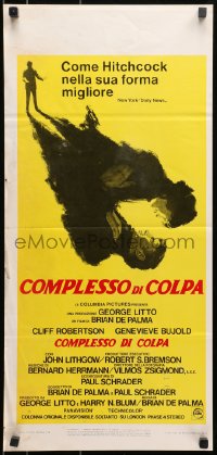8f710 OBSESSION Italian locandina 1976 Brian De Palma, Genevieve Bujold, Robert Tanenbaum!