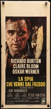 8f748 SPY WHO CAME IN FROM THE COLD Italian locandina 1966 Richard Burton, Bloom, John Le Carre!