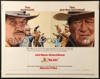 8g510 BIG JAKE 1/2sh 1971 Richard Boone wanted gold but John Wayne gave him lead instead!