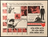 8g567 CONVICTS 4 1/2sh 1962 images of Sammy Davis Jr, Vincent Price, Ben Gazzara, Stuart Whitman!