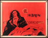 8g583 DEAD ONE 1/2sh 1960 directed by Barry Mahon, exotic voodoo rituals, sexy horror art!