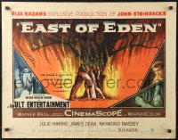 8g608 EAST OF EDEN 1/2sh 1955 first James Dean, John Steinbeck, directed by Elia Kazan!