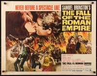 8g623 FALL OF THE ROMAN EMPIRE 1/2sh 1964 Anthony Mann, Sophia Loren, cool gladiator artwork!