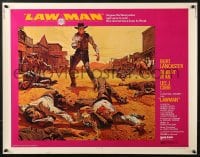8g744 LAWMAN 1/2sh 1971 Burt Lancaster, Robert Ryan, Lee J. Cobb, directed by Michael Winner!