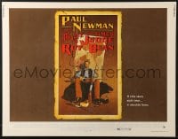 8g748 LIFE & TIMES OF JUDGE ROY BEAN 1/2sh 1972 John Huston, art of Paul Newman by Richard Amsel!