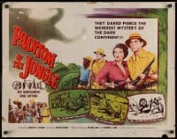 8g831 PHANTOM OF THE JUNGLE 1/2sh 1955 Jon Hall & Anne Gwynne have terrifying adventures in Africa!