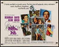 8g842 PRUDENCE & THE PILL 1/2sh 1968 Deborah Kerr, David Niven, Judy Geeson, birth control comedy!