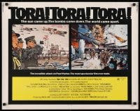 8g945 TORA TORA TORA 1/2sh 1970 the re-creation of the attack on Pearl Harbor, Bob McCall art!!