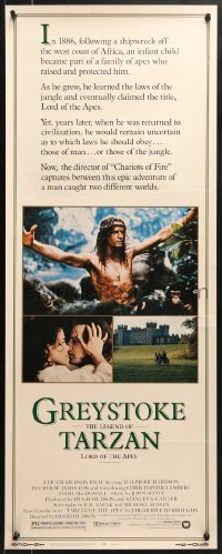 8g145 GREYSTOKE insert 1983 great images of Christopher Lambert as Tarzan, Lord of the Apes!