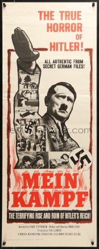 8g245 MEIN KAMPF insert 1961 terrifying rise and ruin of Hitler's Reich from secret German files!