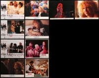 8h229 LOT OF 10 LOBBY CARDS FROM BETTE MIDLER MOVIES 1970s-1990s incomplete sets of scenes!