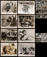 8h395 LOT OF 20 8X10 STILLS 1930s-1980s great scenes from a variety of different movies!