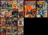 8h013 LOT OF 18 SPIDER-MAN COMIC BOOKS 1980s-1990s with Spiderboy, Valkyrie, Ultraforce & more!