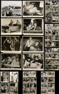 8h348 LOT OF 84 8X10 STILLS 1950s-1960s scenes & portraits from a variety of different movies!