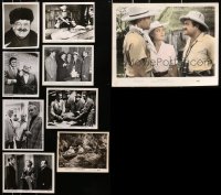 8h415 LOT OF 9 WILLIAM CONRAD 8X10 STILLS 1940s-1970s from a variety of different movies!
